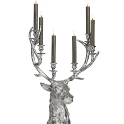 Adventskerzenhalter Hirsch RICHARD Edzard Höhe 65 cm