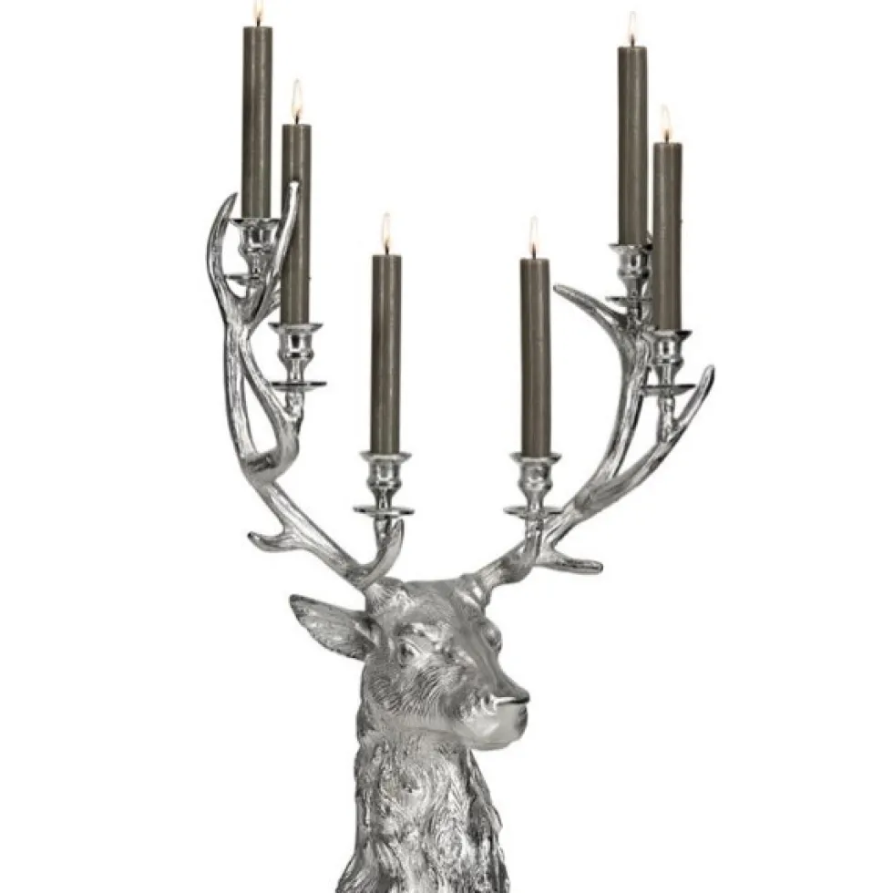 Adventskerzenhalter Hirsch RICHARD Edzard Höhe 65 cm