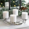 Adventskranz Annabel Edelstahl Edzard Ø 34 cm