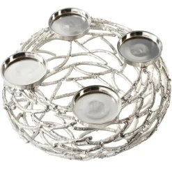 Adventskranz Herold silber