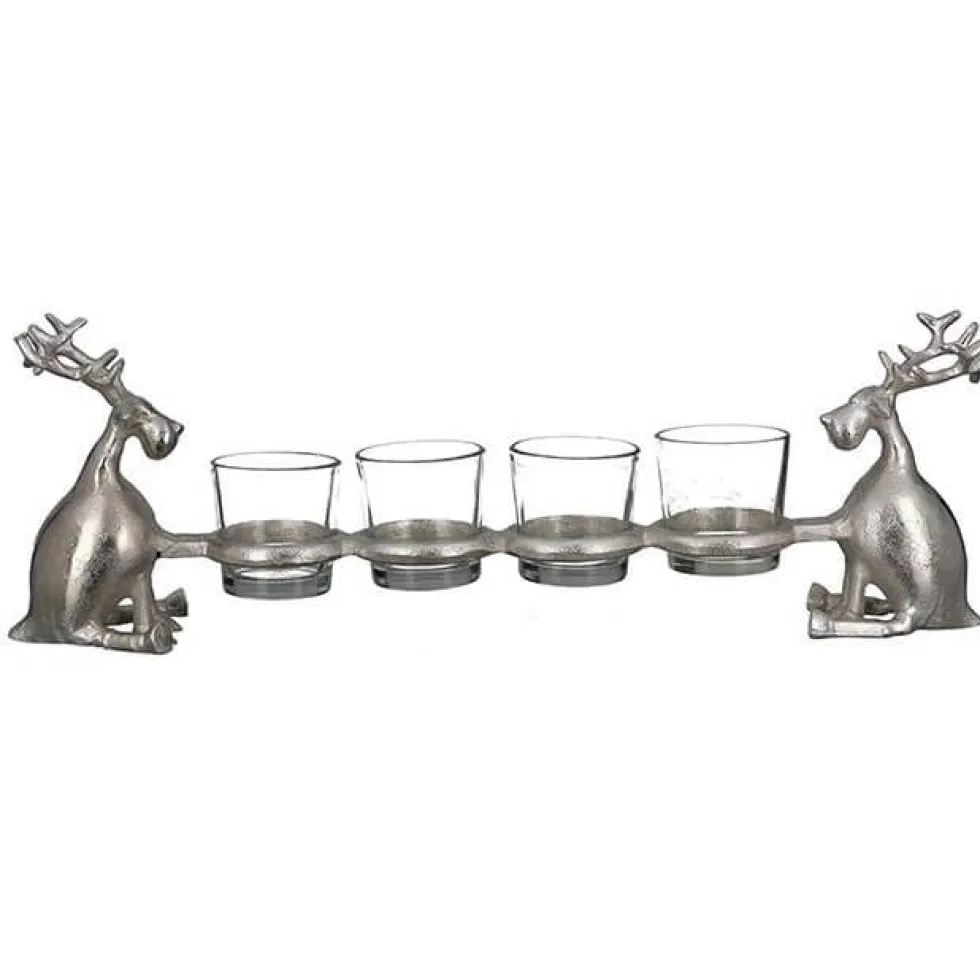 Advents Teelichthalter HANK Casablanca L 45 cm