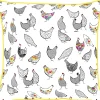 Apelt Kissenhülle 6443 col. 88 mit Biese 49 x 49 cm