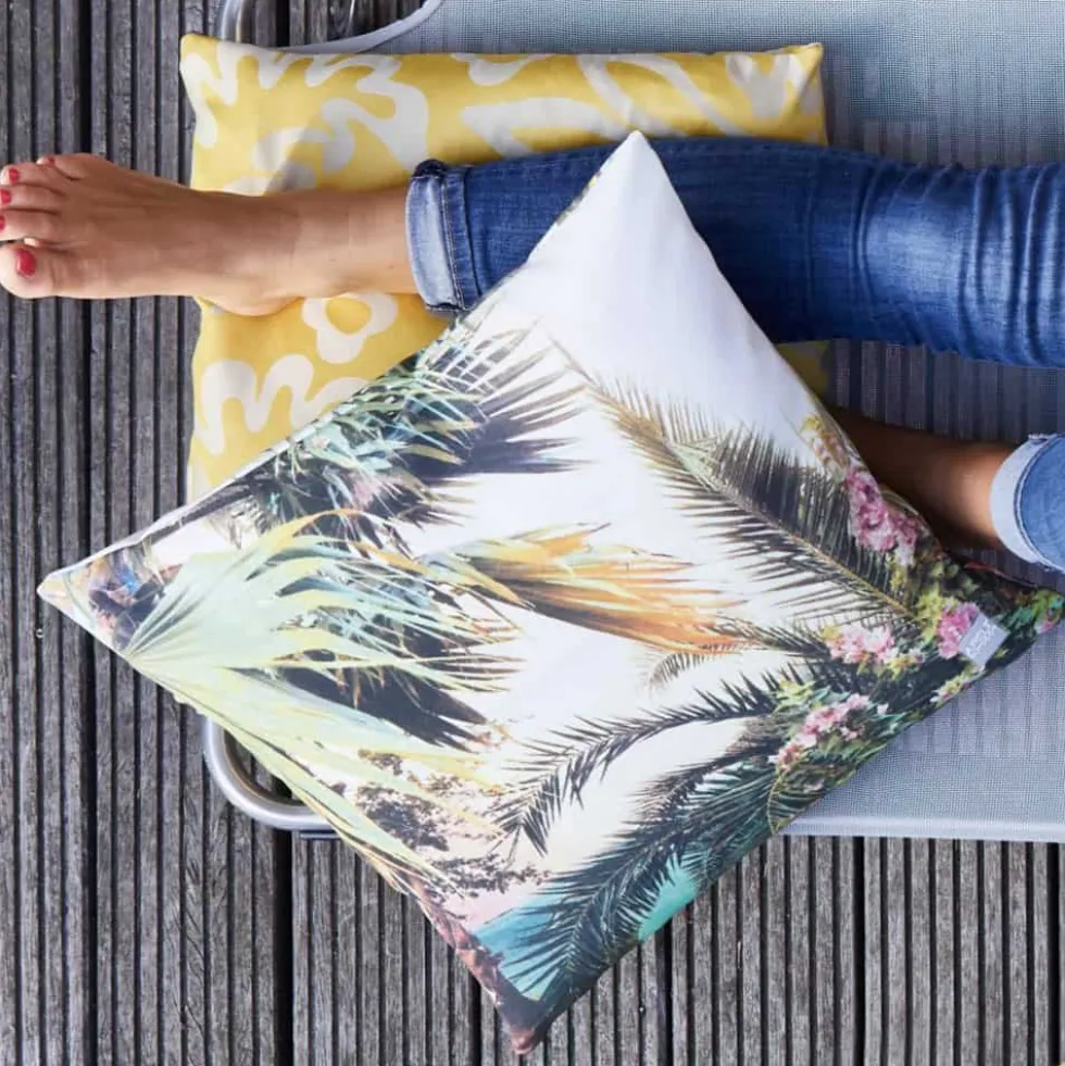 Apelt Kissen Outdoor 3968 Palmen 46×46 cm