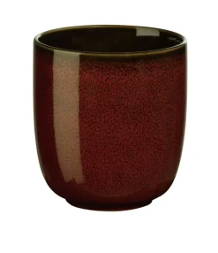 ASA Becher Porzellan kolibri rusty red 300 ml