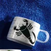 ASA Henkelbecher Porzellan SKORPION Muga Star Signs 350 ml