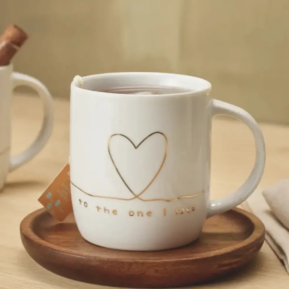 ASA Henkelbecher weiß To the One I Love 350 ml