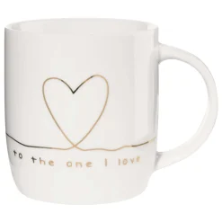 ASA Henkelbecher weiß To the One I Love 350 ml