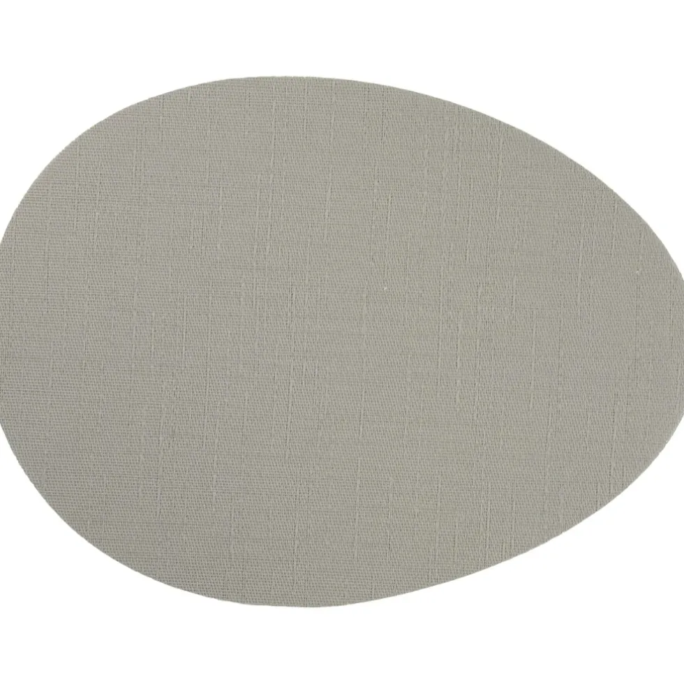 ASA Selection Tischset organisch 45×35 cm – arrondi Platzset abwaschbar Hellgrau