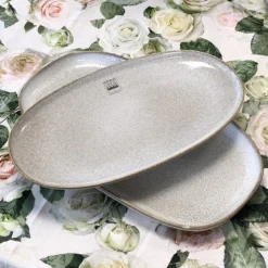 Asa Servierplatte oval sand
