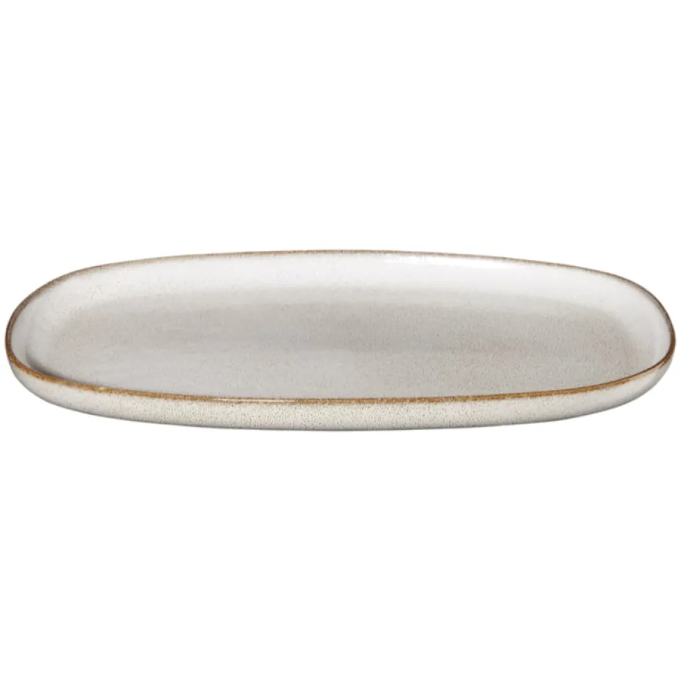 Asa Servierplatte oval sand