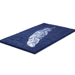 Badteppich Piume blau 50×60 cm