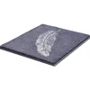 Badteppich Piume grau