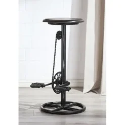 Barhocker Metall NEGRO Casablanca H 76 cm