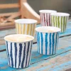 Becher Keramik STRIPES coppetta ASA versch. Farben 250 ml