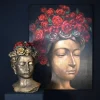 Übertopf gold Luisa Werner Voß Höhe 48 cm
