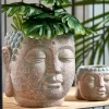 Übertopf Pflanzkopf Buddha