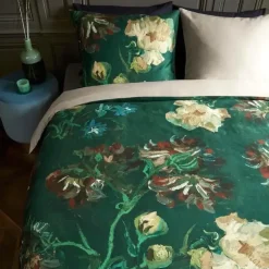 Bettwäsche 135×200 cm Beddinghouse Van Gogh Museum PEONIES GREEN