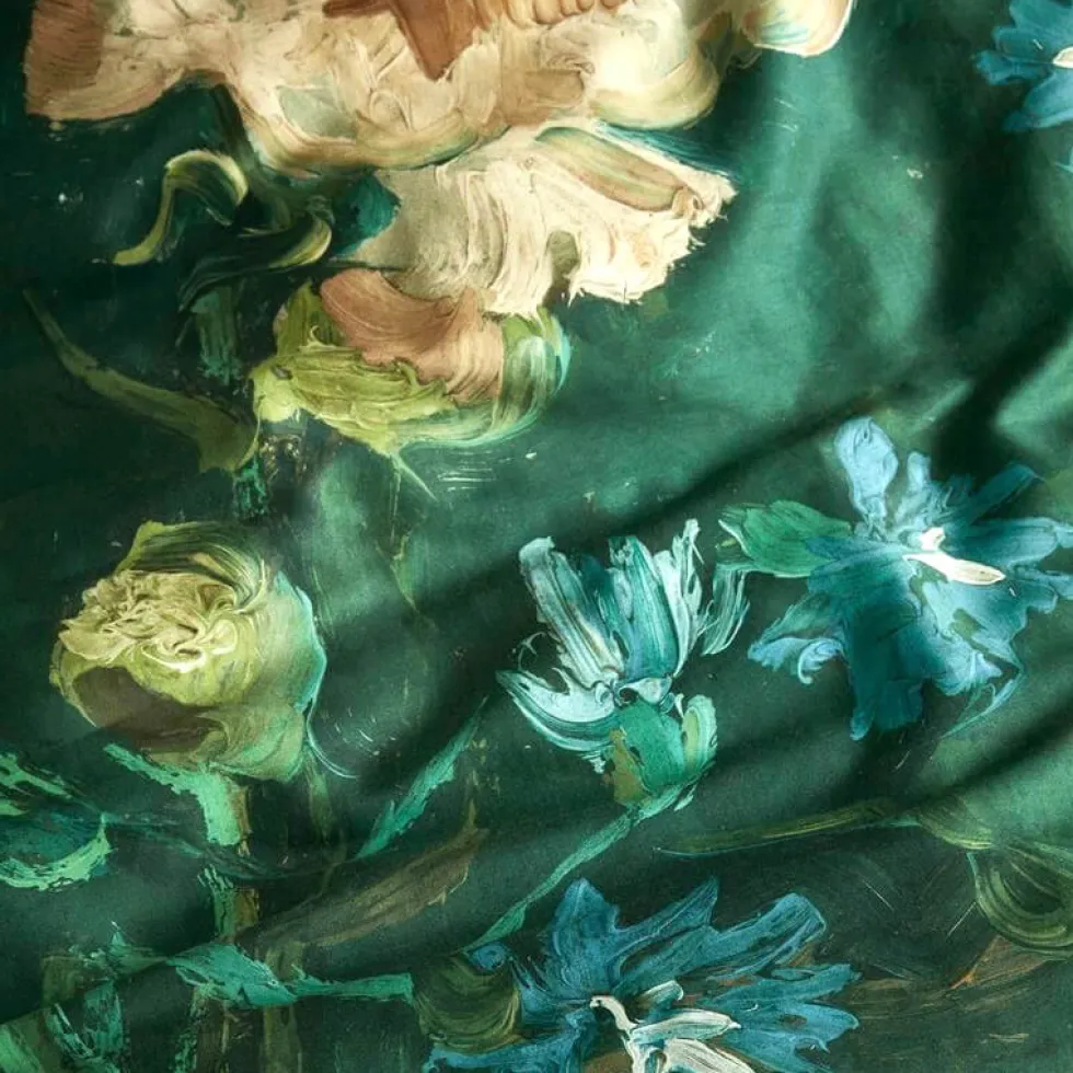 Bettwäsche 135×200 cm Beddinghouse Van Gogh Museum PEONIES GREEN