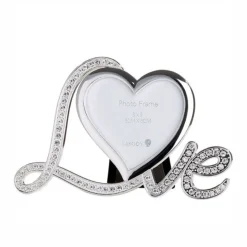 Bilderrahmen 16×10 silber Love silber