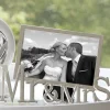 Bilderrahmen 10×15 silber Mr&Mrs