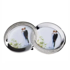 Bilderrahmen 19×9 silber Ringe Casablanca