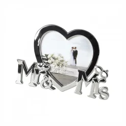 Bilderrahmen silber Wedding 10×10 cm