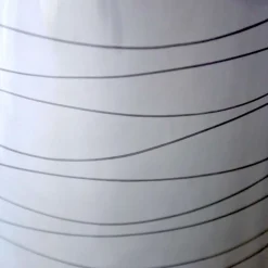 Bodenvase Cassandra Hochglanz silber Höhe 95 cm