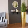 Bodenvase Charlotte Hochglanz gold