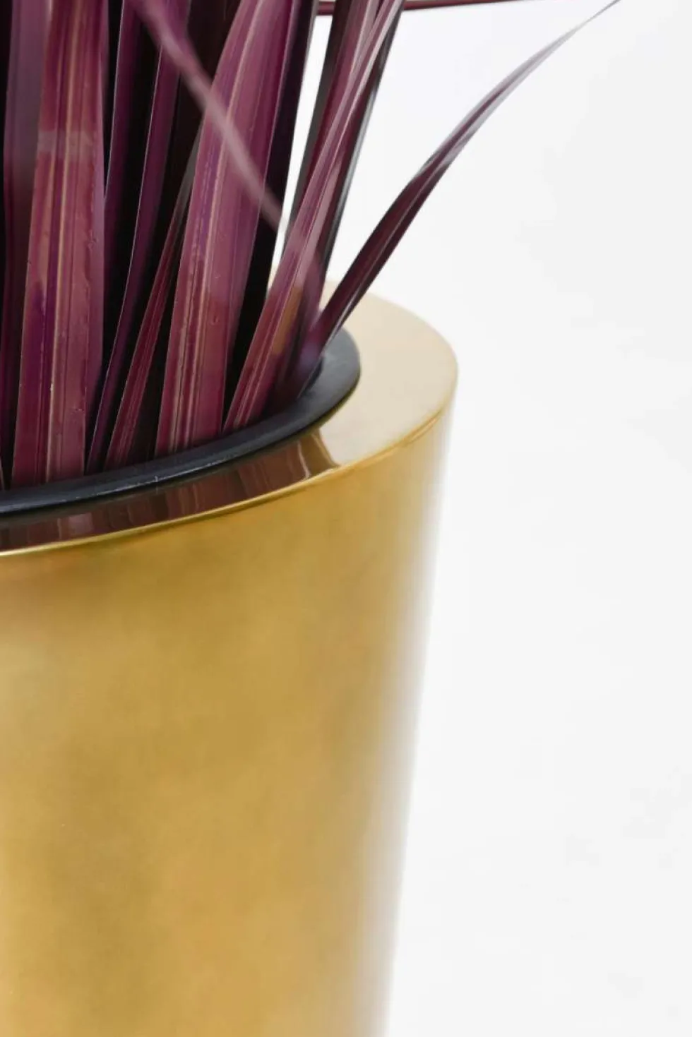 Bodenvase Ciara Hochglanz gold metallic