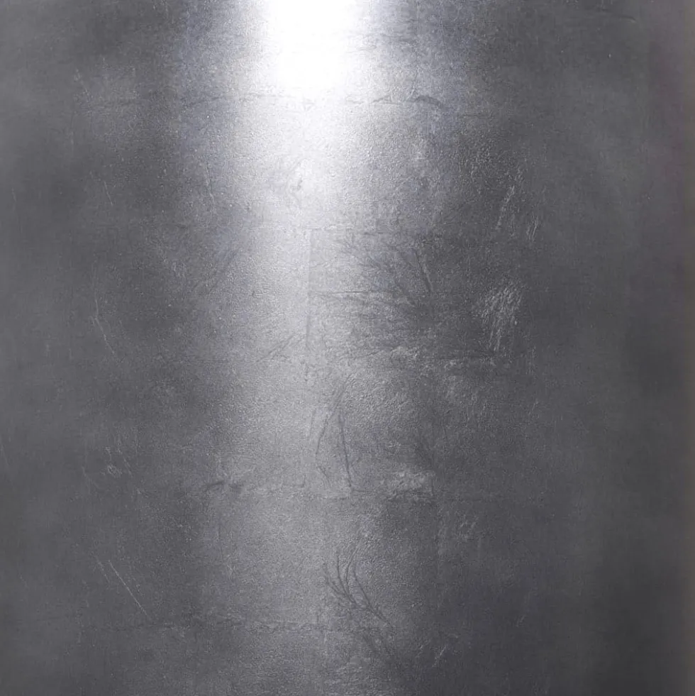 Bodenvase Clothilde silber anthrazit seidenmatt Höhe 81 cm