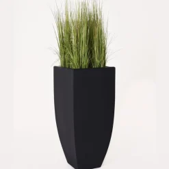 Bodenvase Coleen anthrazit Höhe 90 cm