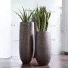 Bodenvase Dalia graphit