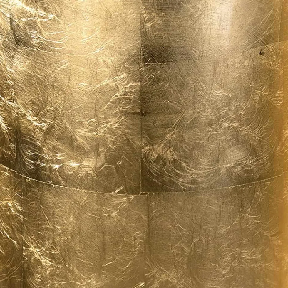 Bodenvase gold Konus
