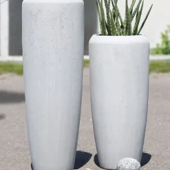 Bodenvase Harmony betongrau