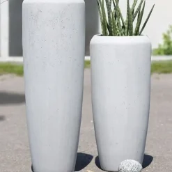 Bodenvase Harmony betongrau