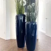 Bodenvase Harmony blau grün H75 cm