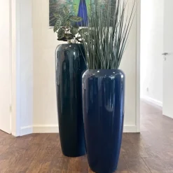 Bodenvase Harmony blau grün H75 cm