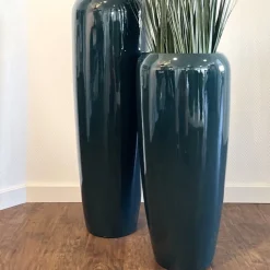 Bodenvase Harmony blau grün H75 cm