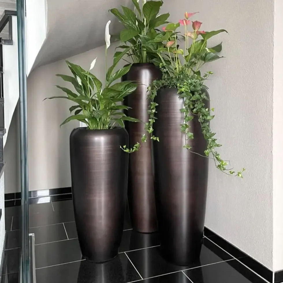 Bodenvase Harmony deluxe aubergine