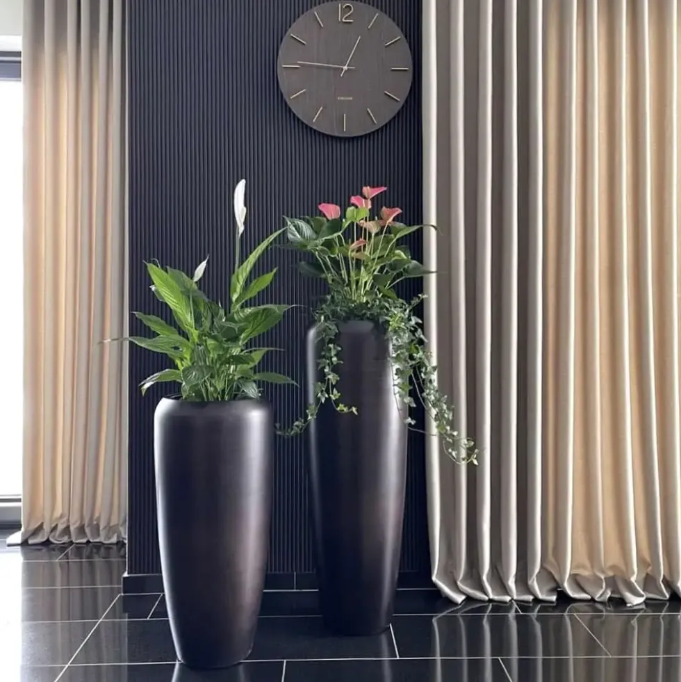 Bodenvase Harmony deluxe aubergine