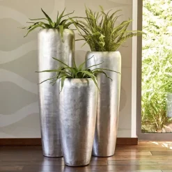 Bodenvase Harmony silber