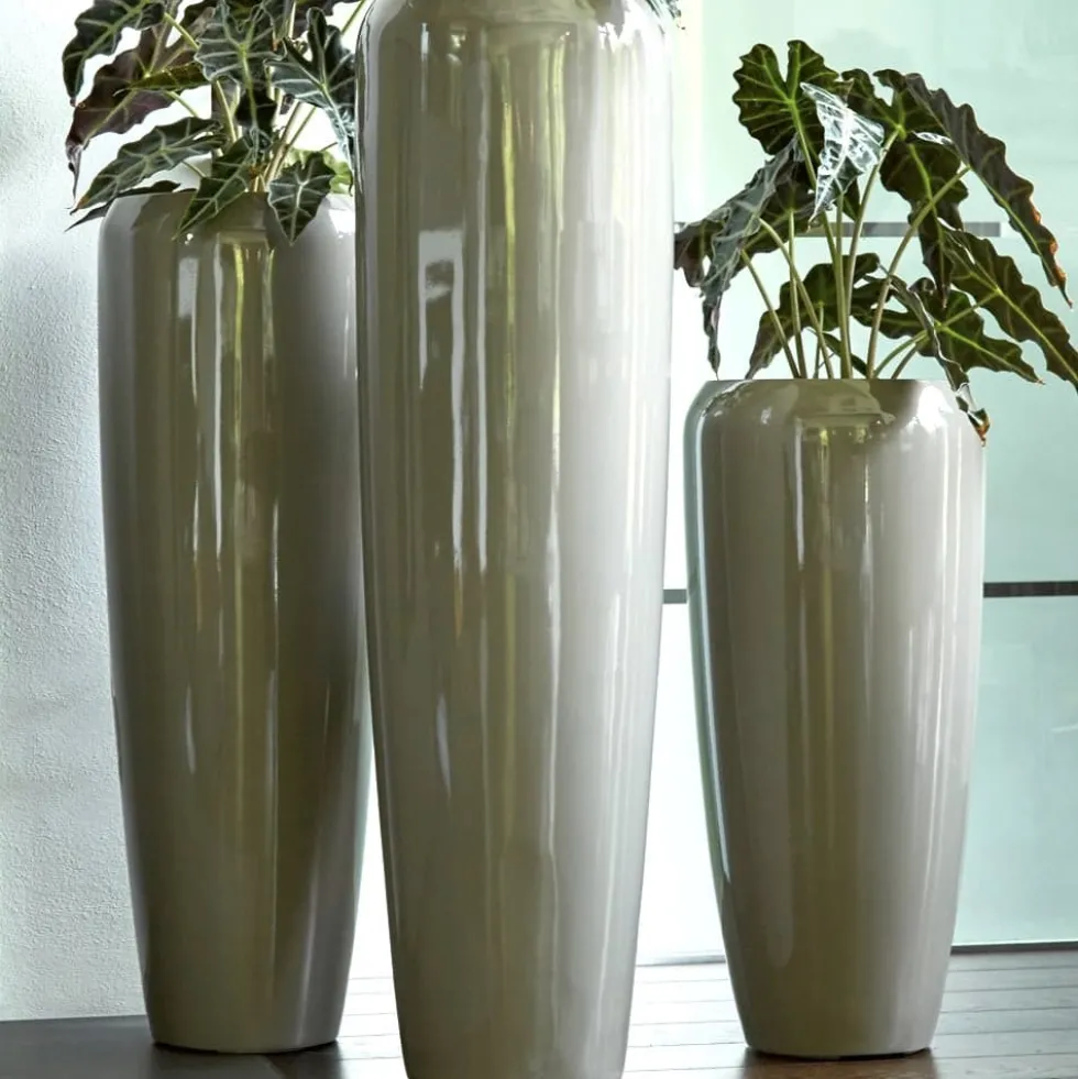 Bodenvase Harmony taupe