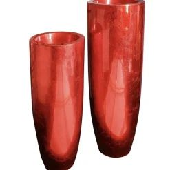 Bodenvase Konus rot Casablanca