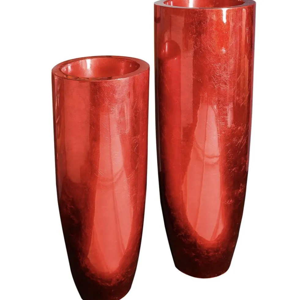 Bodenvase Konus rot Casablanca