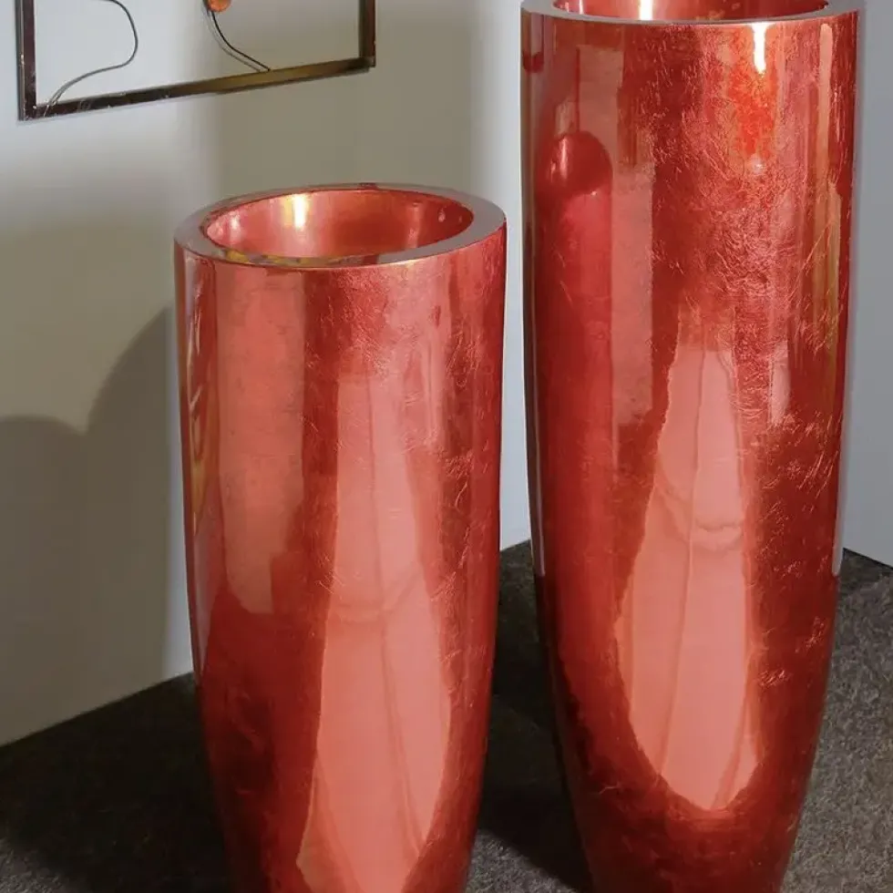 Bodenvase Konus rot Casablanca