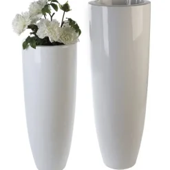 Bodenvase Konus weiß Casablanca Höhe 92 cm