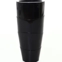 Bodenvase schwarz Camille Höhe 80 cm