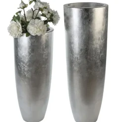 Bodenvase silber Konus Casablanca