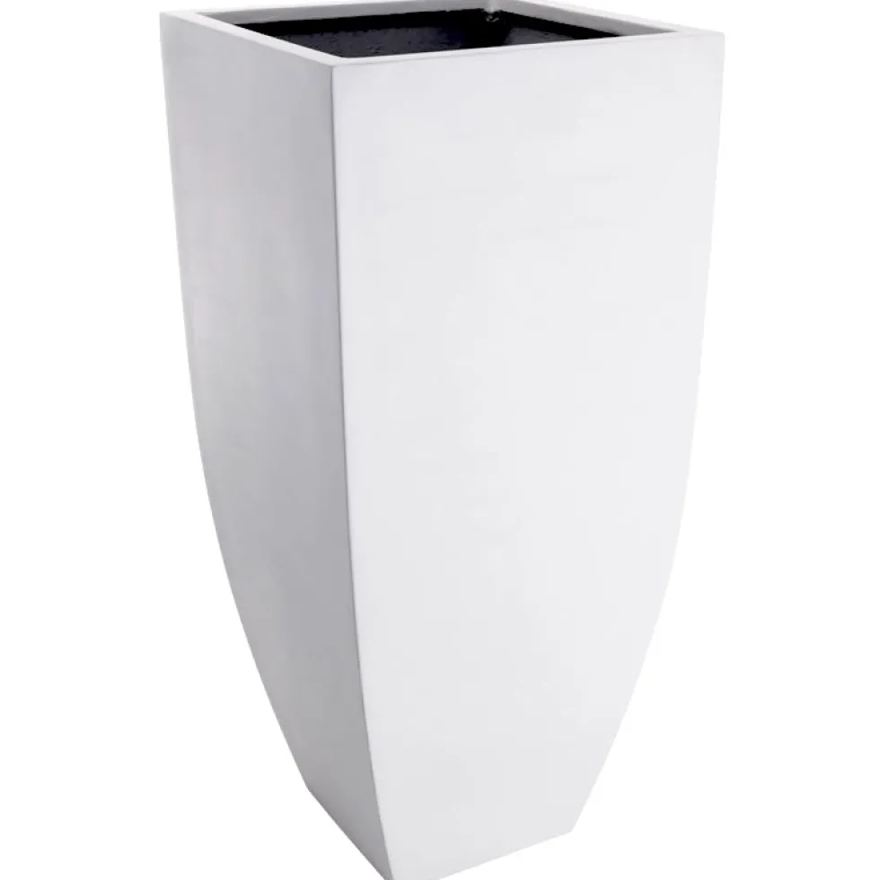 Bodenvase weiß Coleen Höhe 90 cm