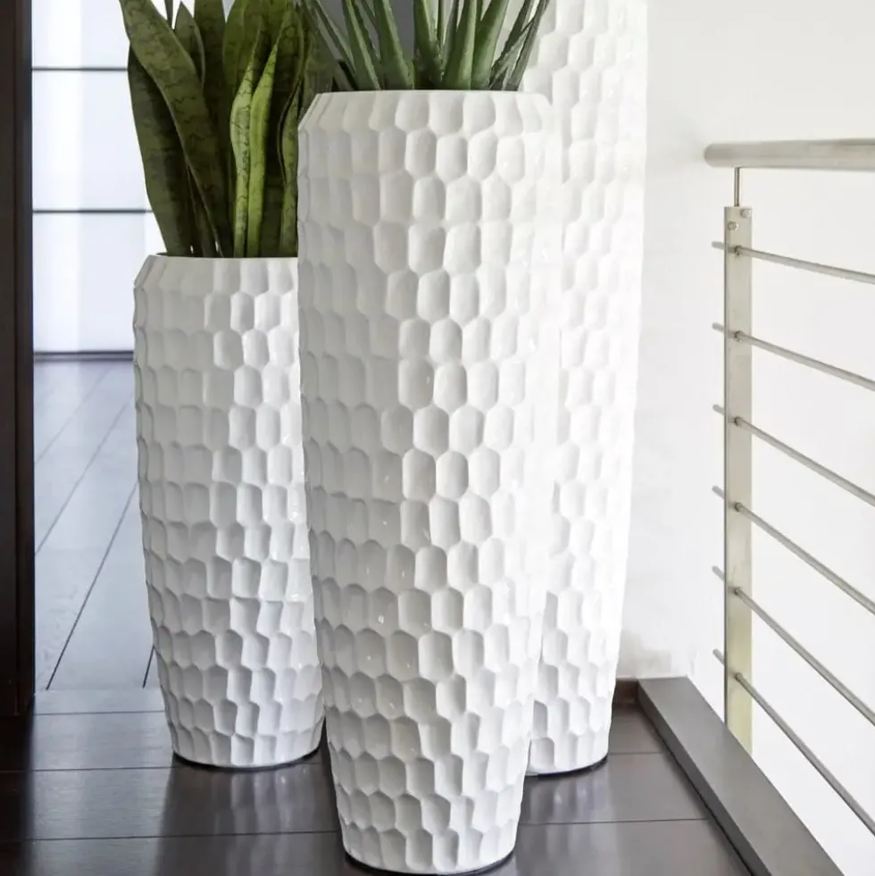 Bodenvase weiß Grace